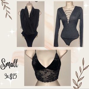 3 for $15 medium tops